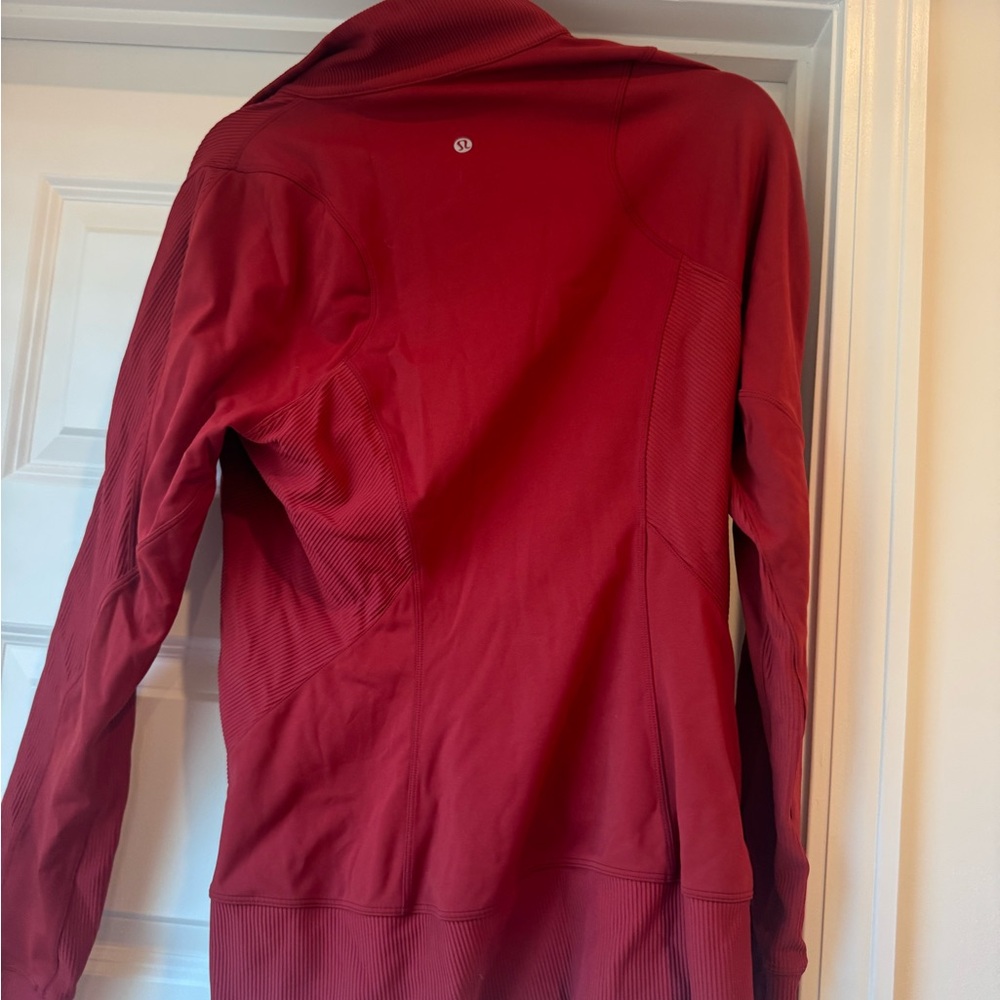 Lululemon Movement to Movement Jacket size 10 red - Picture 5 of 8